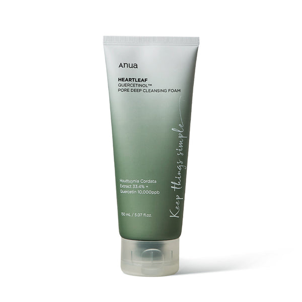 Anua HEARTLEAF QUERCETINOL PORE DEEP CLEANSING FOAM 150ml