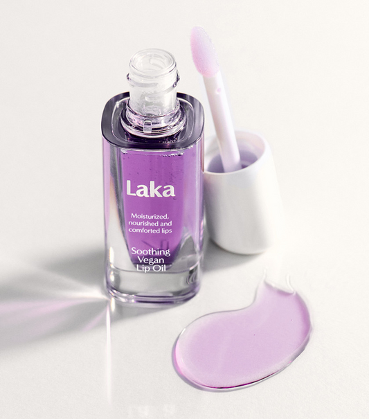 Laka Soothing Vegan Lip Oil #Calming Purple