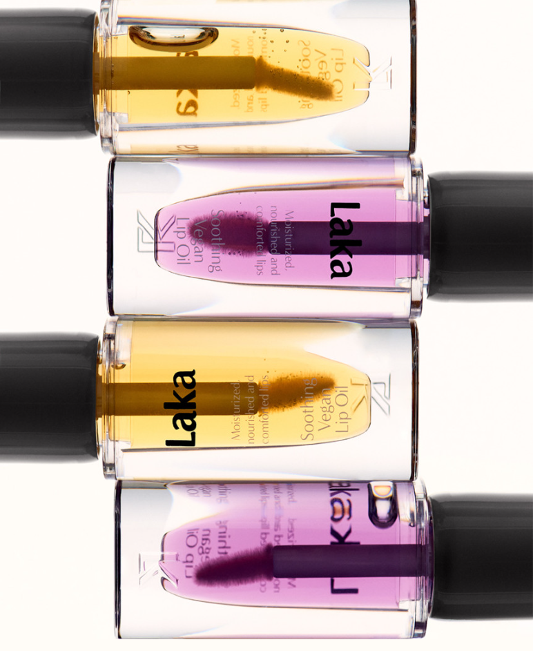 Laka Soothing Vegan Lip Oil #Calming Purple