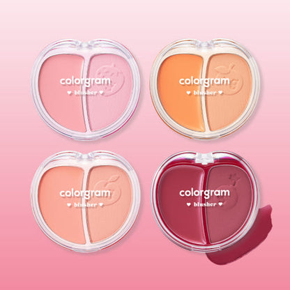 Colorgram - Tintin Dory Duo Blusher - 4 Colors