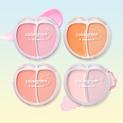 Colorgram - Tintin Dory Duo Blusher - 4 Colors